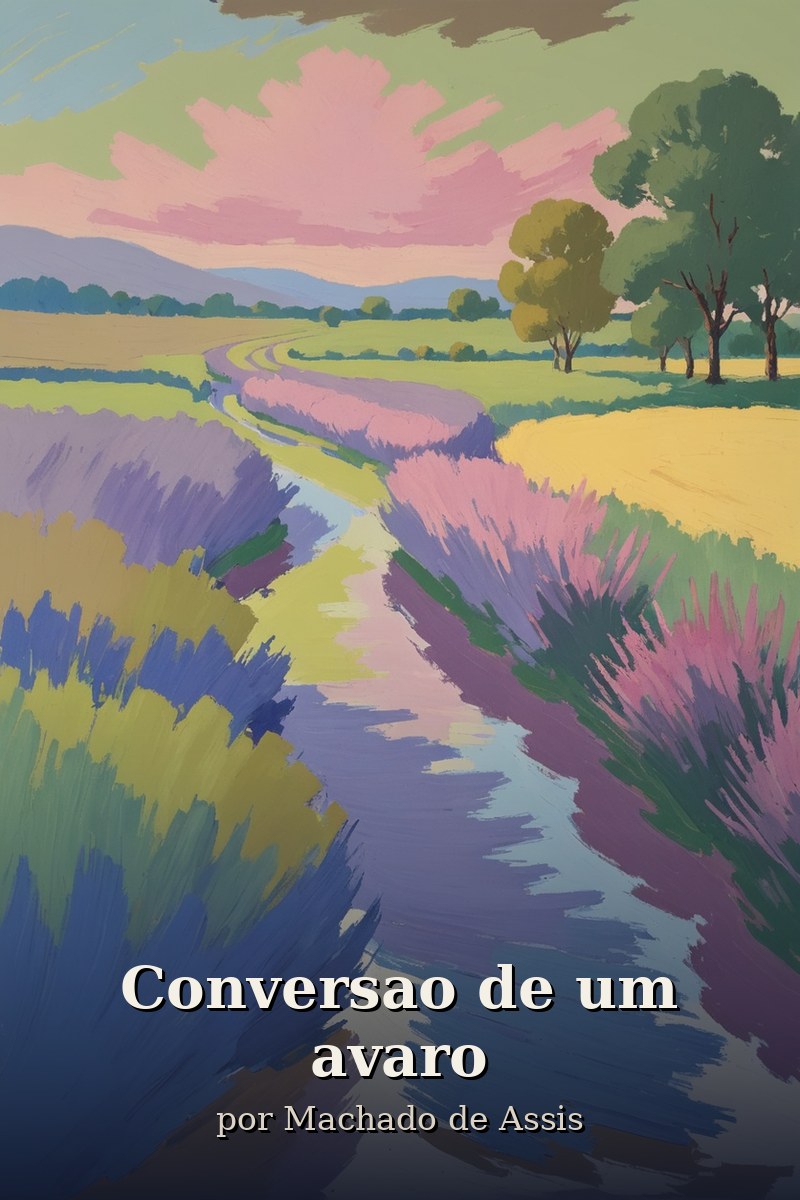 Capa do livro Conversao de um avaro