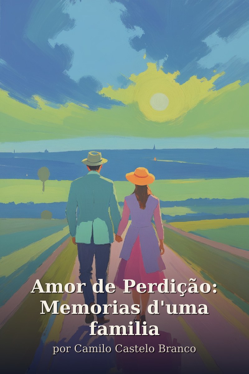 Capa do livro Amor de Perdição: Memorias d'uma familia
