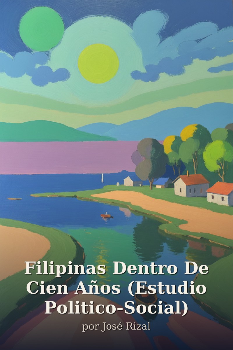 Capa do livro Filipinas Dentro De Cien Años (Estudio Politico-Social)