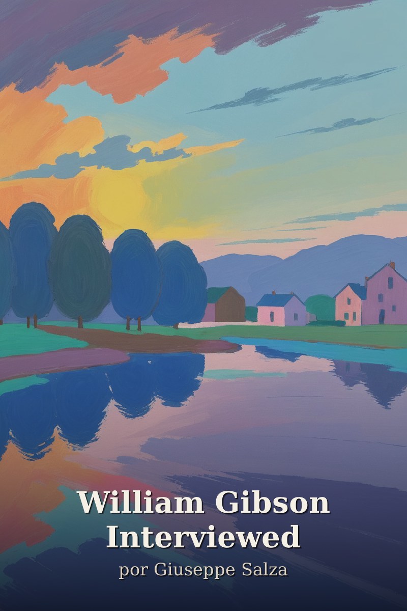 Capa do livro William Gibson Interviewed