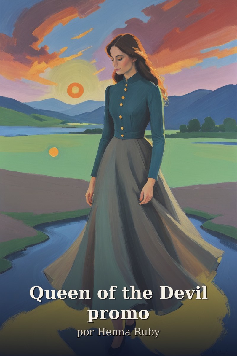 Capa do livro Queen of the Devil promo