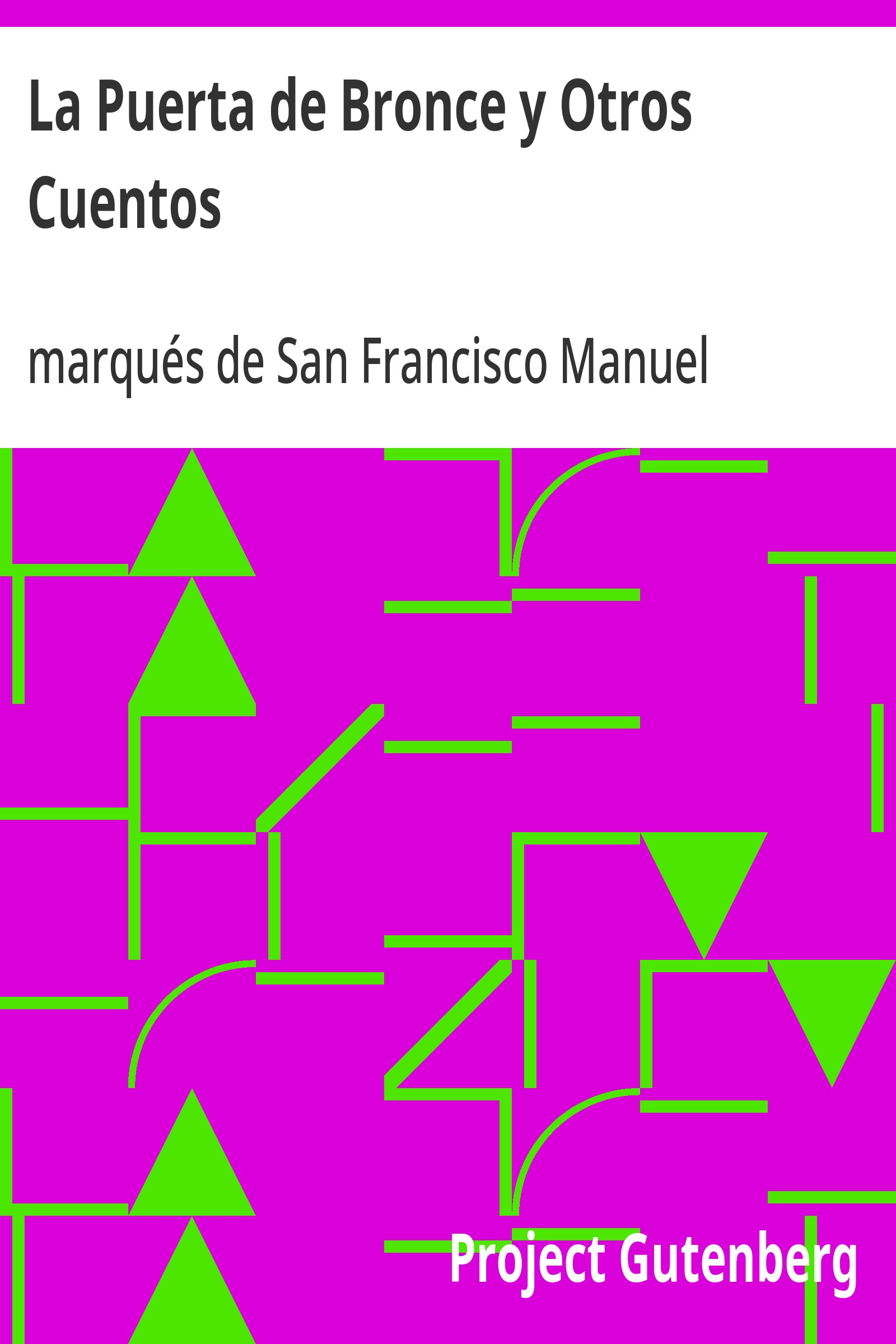 Capa do livro La Puerta de Bronce y Otros Cuentos