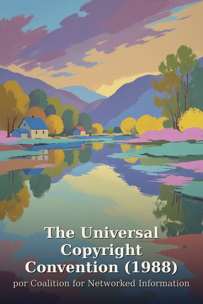 Capa do livro The Universal Copyright Convention (1988)