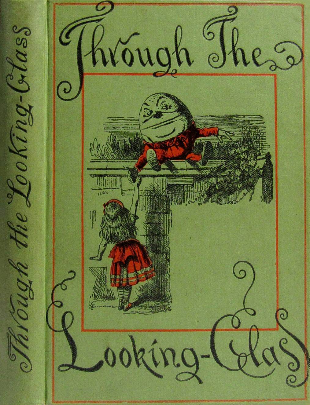 Capa do livro Through the Looking-Glass