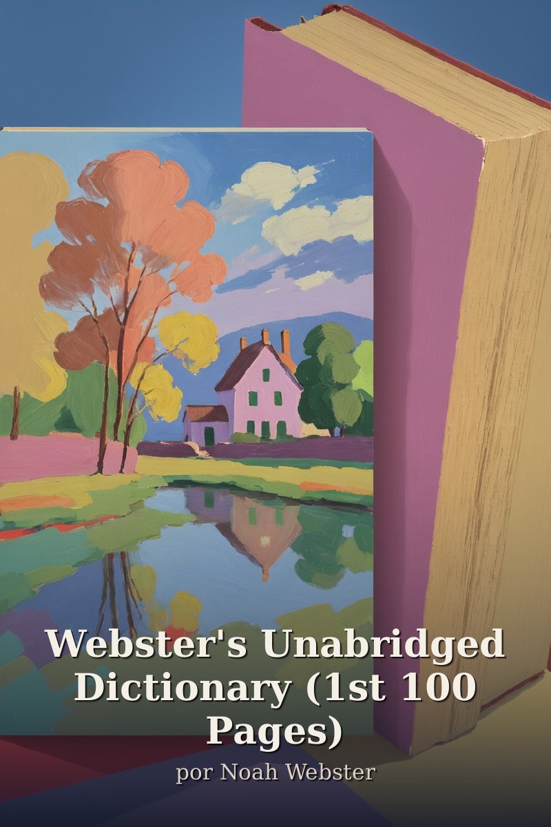 Capa do livro Webster's Unabridged Dictionary (1st 100 Pages)