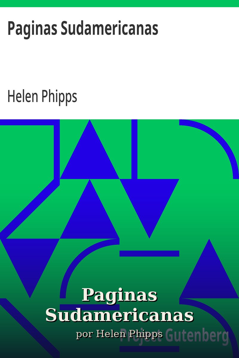 Capa do livro Paginas Sudamericanas