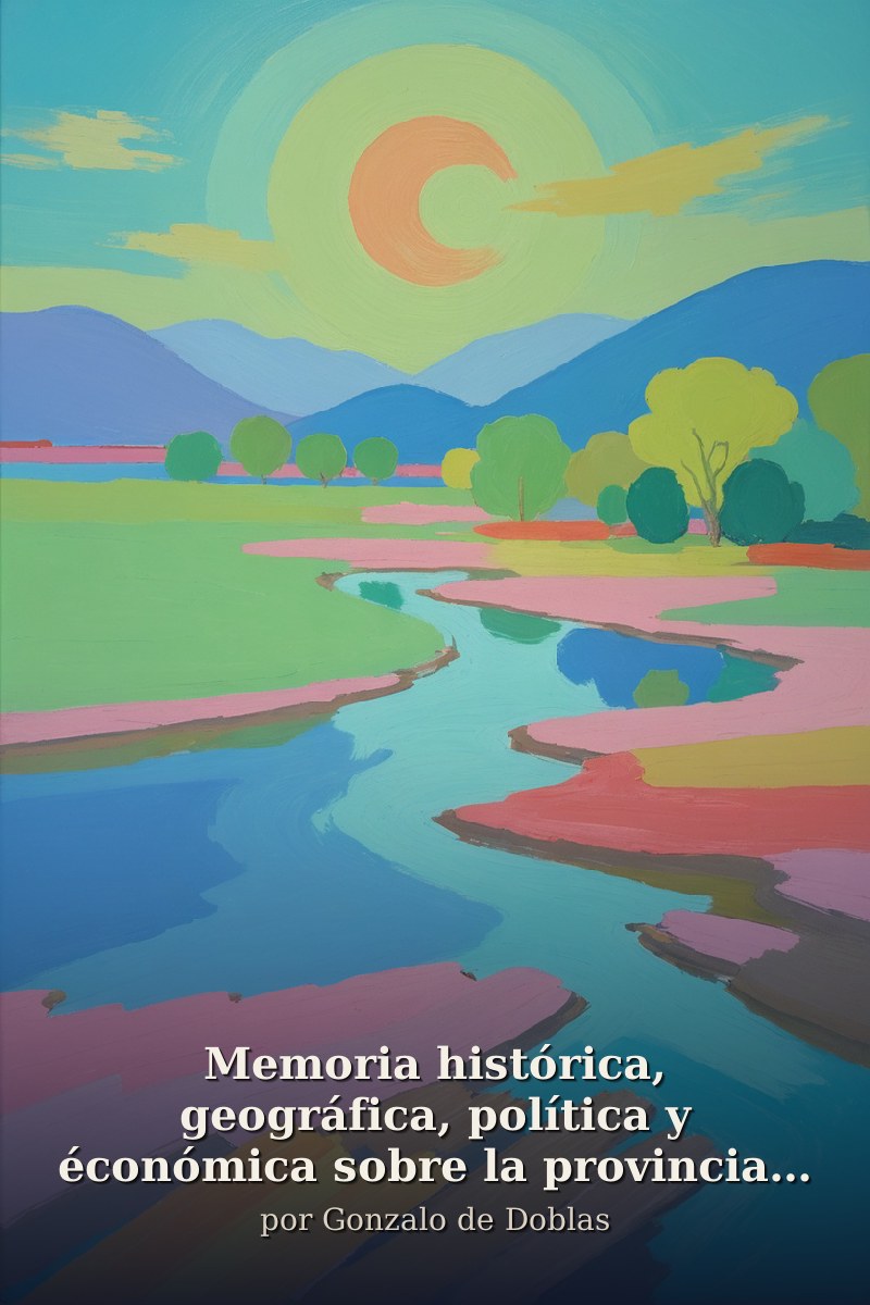 Capa do livro Memoria histórica, geográfica, política y éconómica sobre la provincia de Misiones de indios guaranís