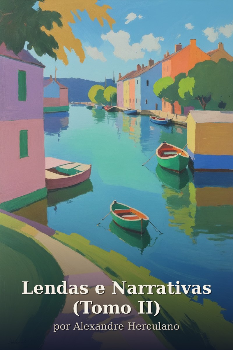 Capa do livro Lendas e Narrativas (Tomo II)