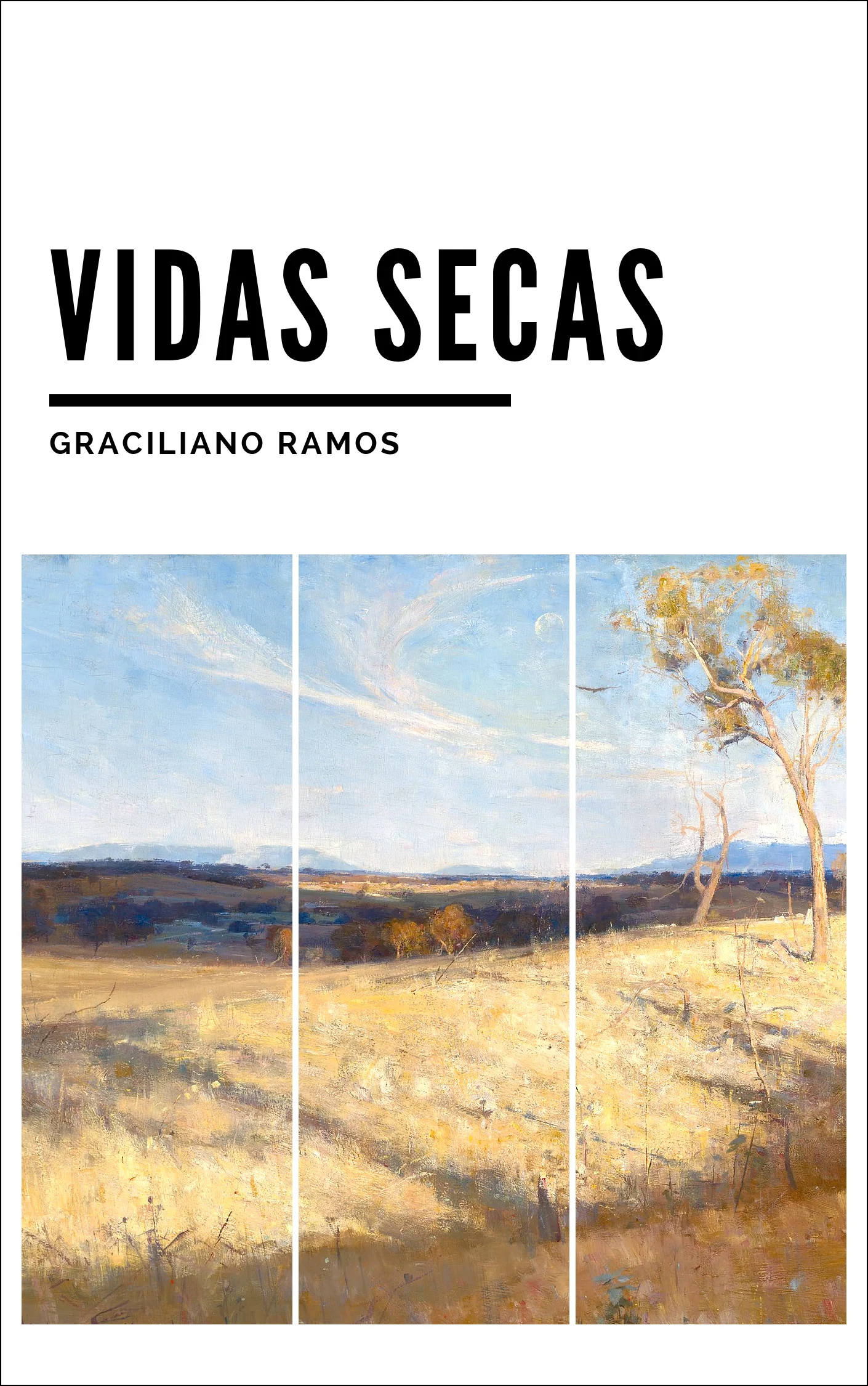 Capa do livro Vidas Secas