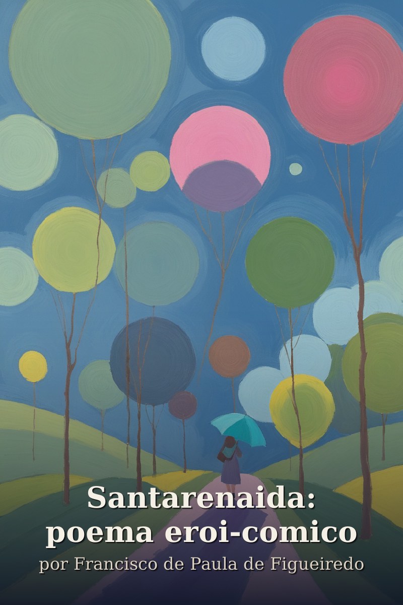 Capa do livro Santarenaida: poema eroi-comico