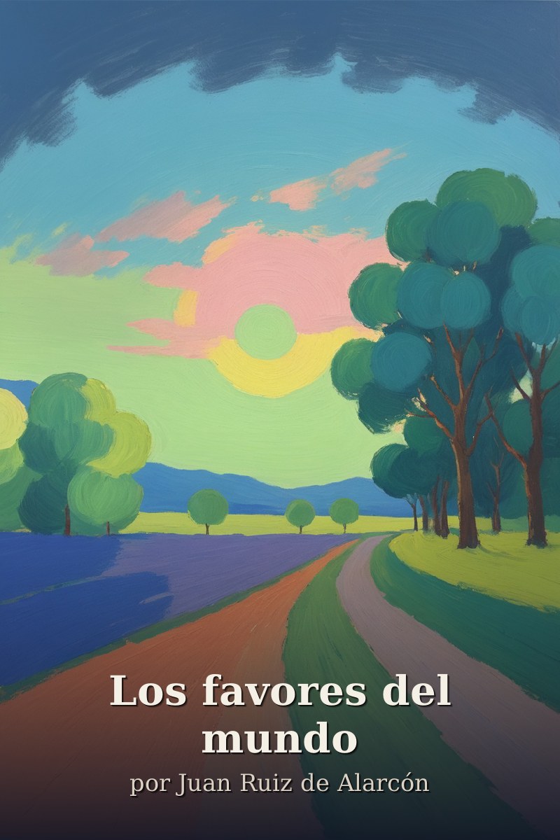 Capa do livro Los favores del mundo