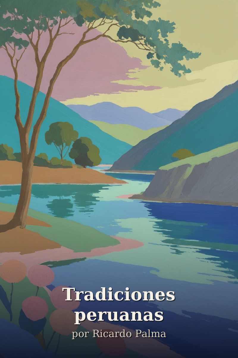 Capa do livro Tradiciones peruanas