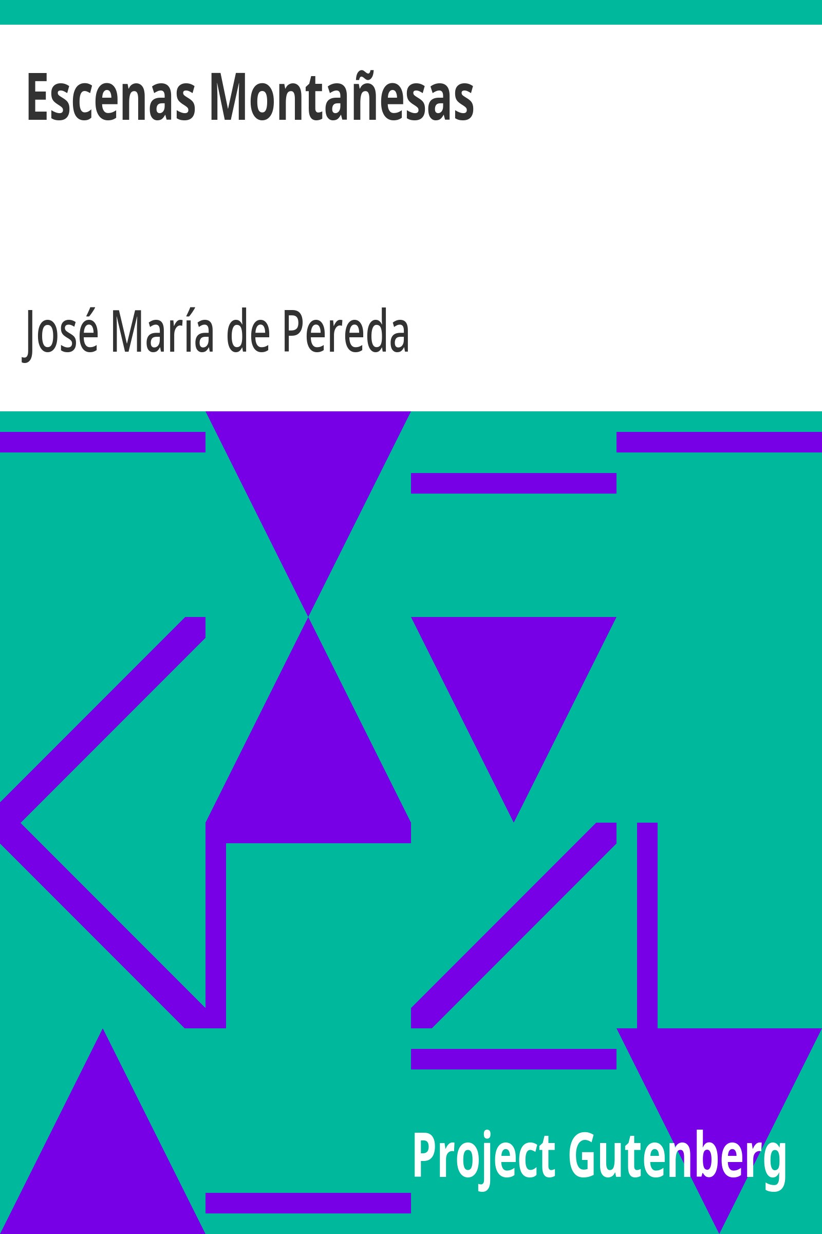 Capa do livro Escenas Montañesas