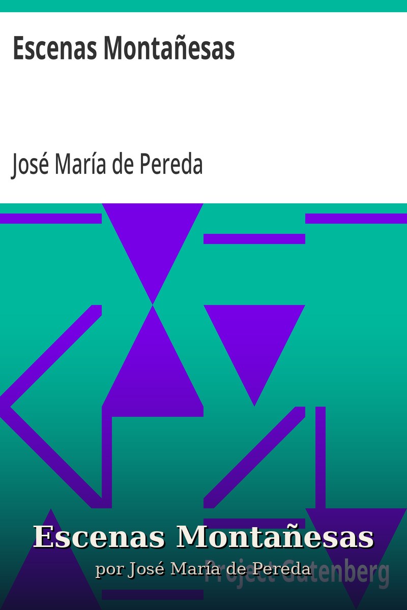 Capa do livro Escenas Montañesas