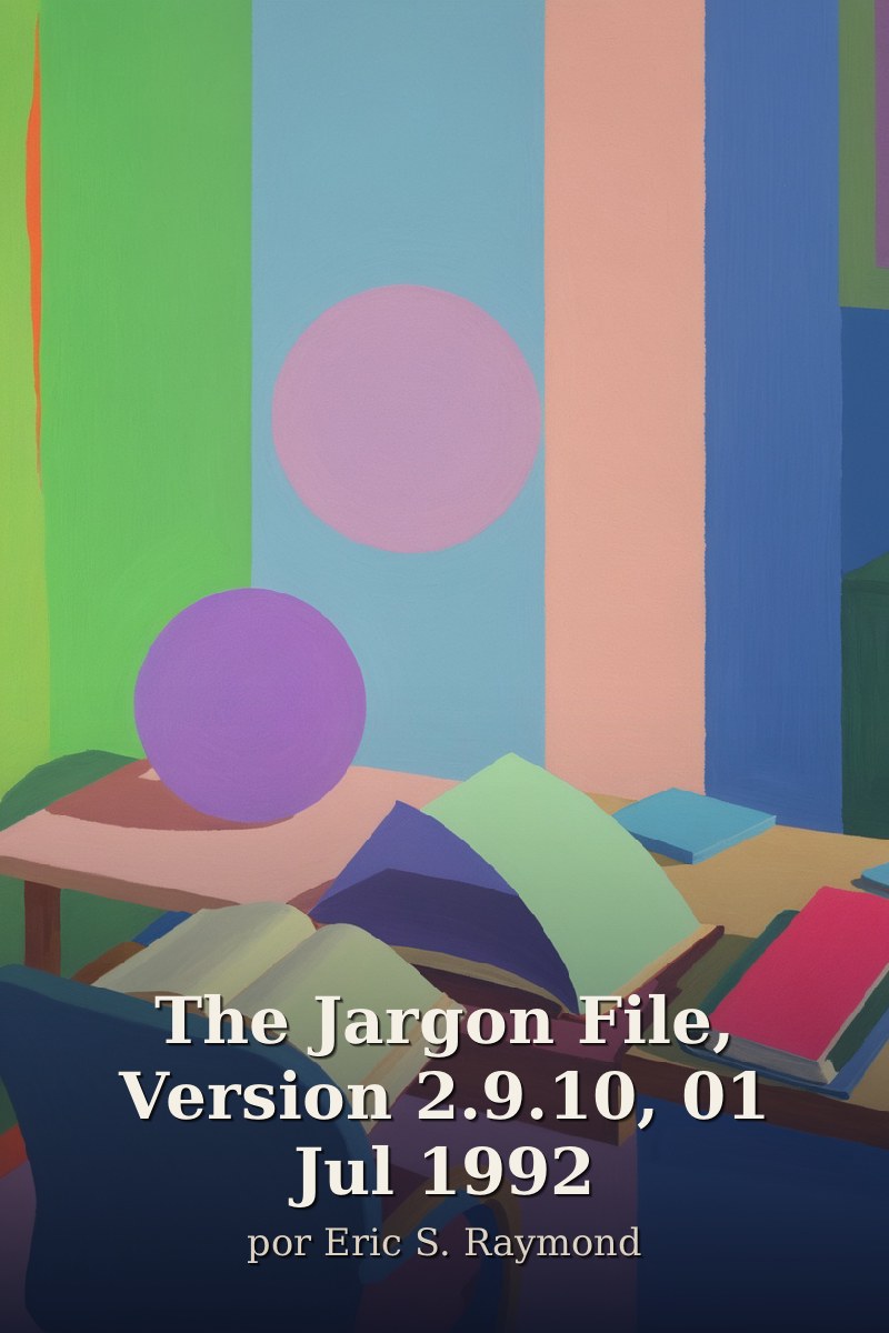 Capa do livro The Jargon File, Version 2.9.10, 01 Jul 1992