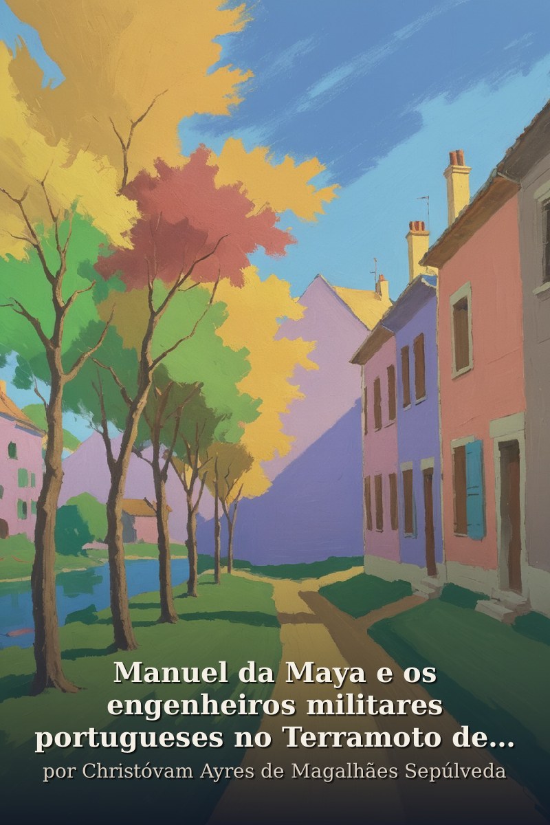 Capa do livro Manuel da Maya e os engenheiros militares portugueses no Terramoto de 1755