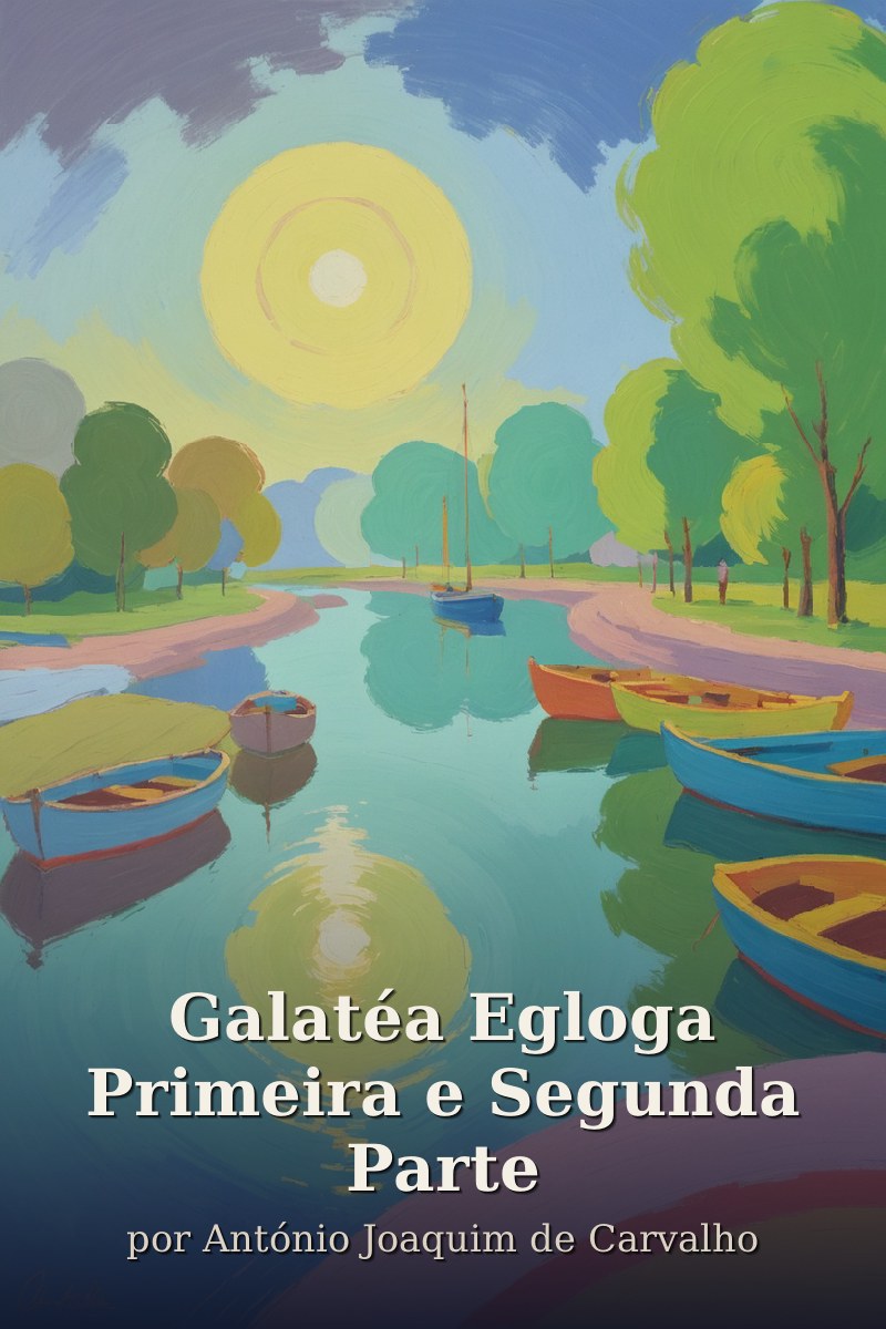 Capa do livro Galatéa Egloga Primeira e Segunda Parte
