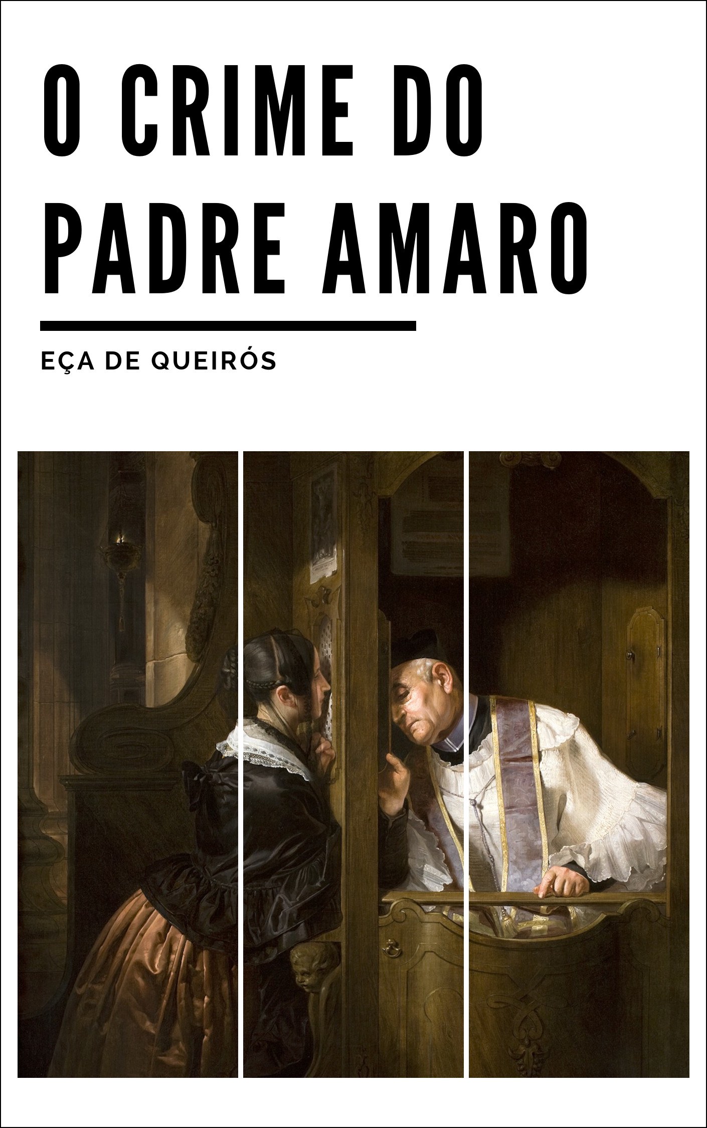 Capa do livro O Crime do Padre Amaro