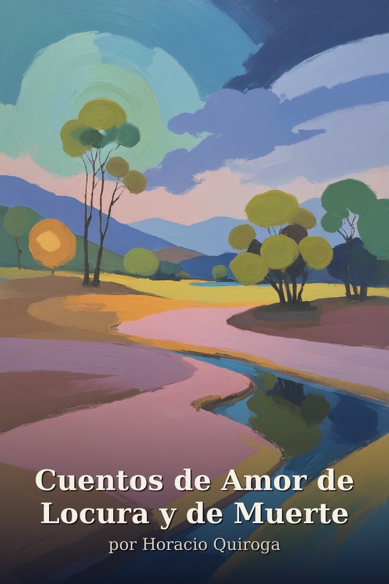 Capa do livro Cuentos de Amor de Locura y de Muerte