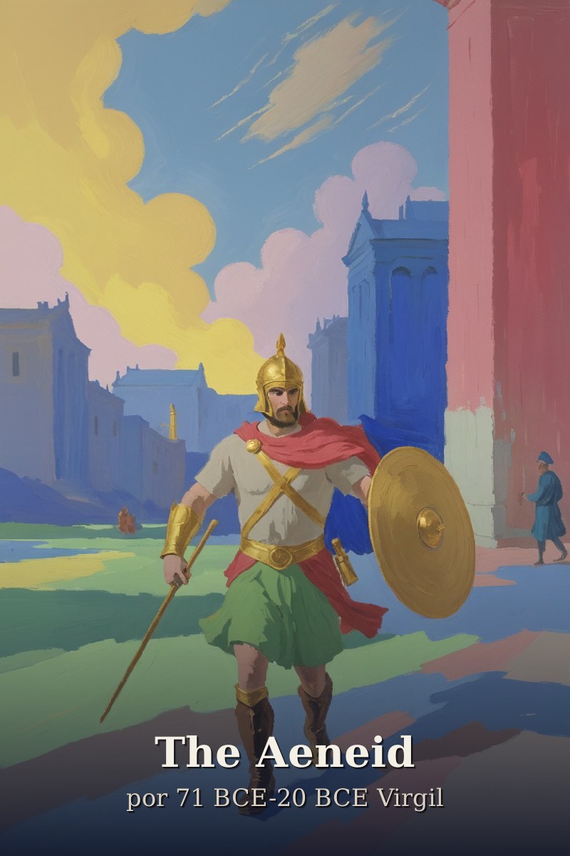 Capa do livro The Aeneid
