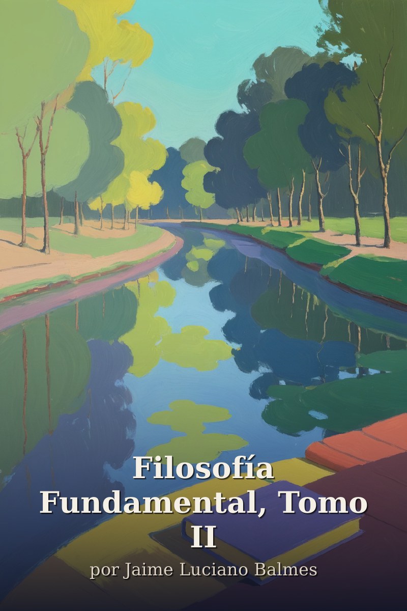 Capa do livro Filosofía Fundamental, Tomo II