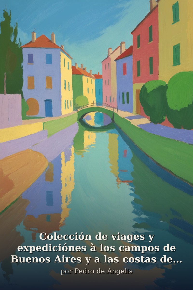 Capa do livro Colección de viages y expediciónes à los campos de Buenos Aires y a las costas de Patagonia