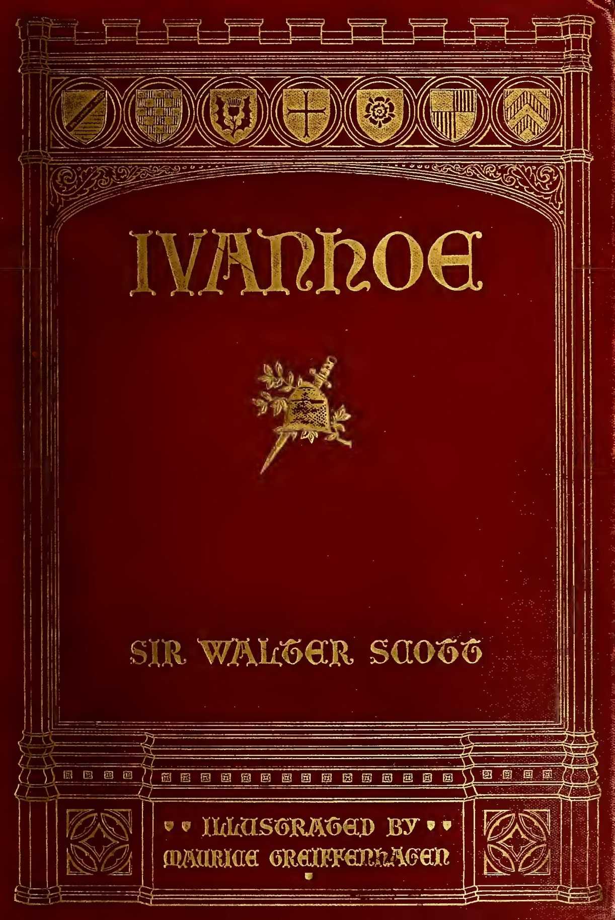 Capa do livro Ivanhoe: A Romance