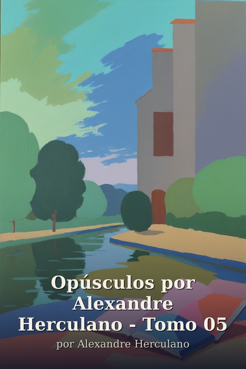 Capa do livro Opúsculos por Alexandre Herculano - Tomo 05