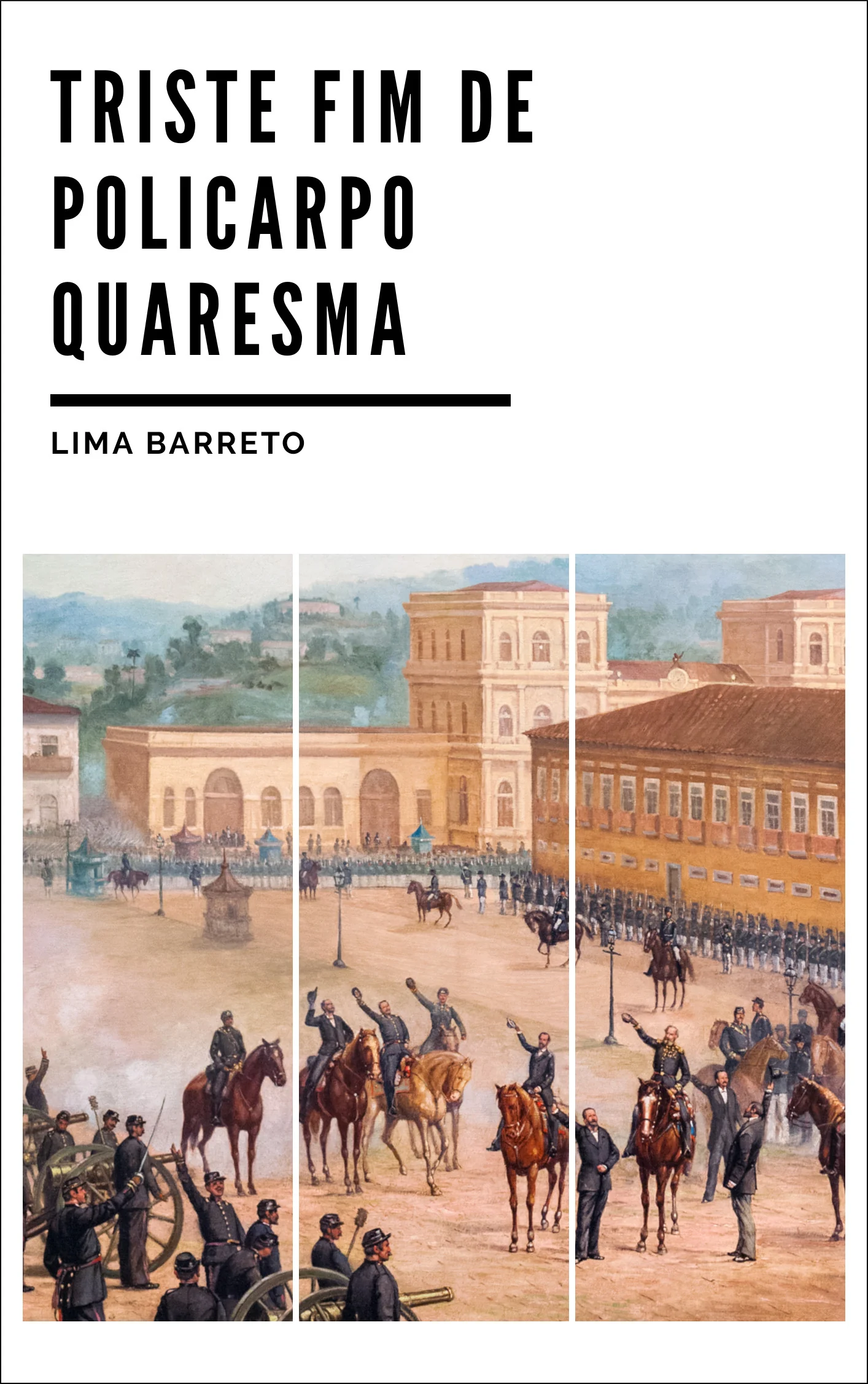 Capa do livro Triste Fim de Policarpo Quaresma
