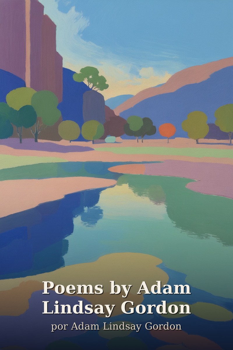 Capa do livro Poems by Adam Lindsay Gordon