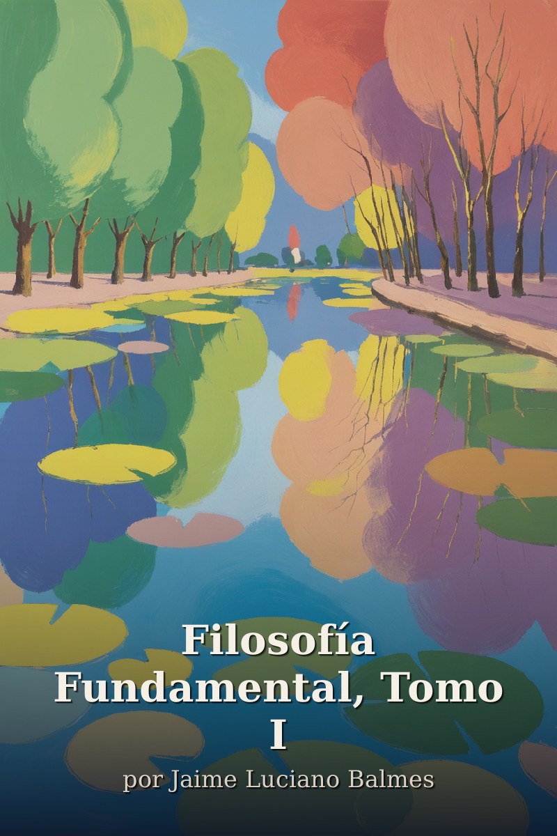 Capa do livro Filosofía Fundamental, Tomo I