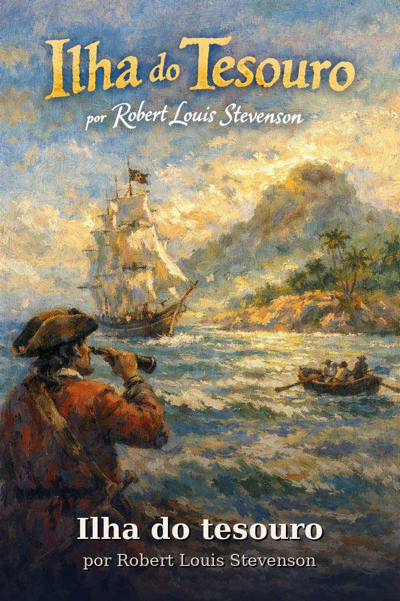Capa do livro Ilha do tesouro