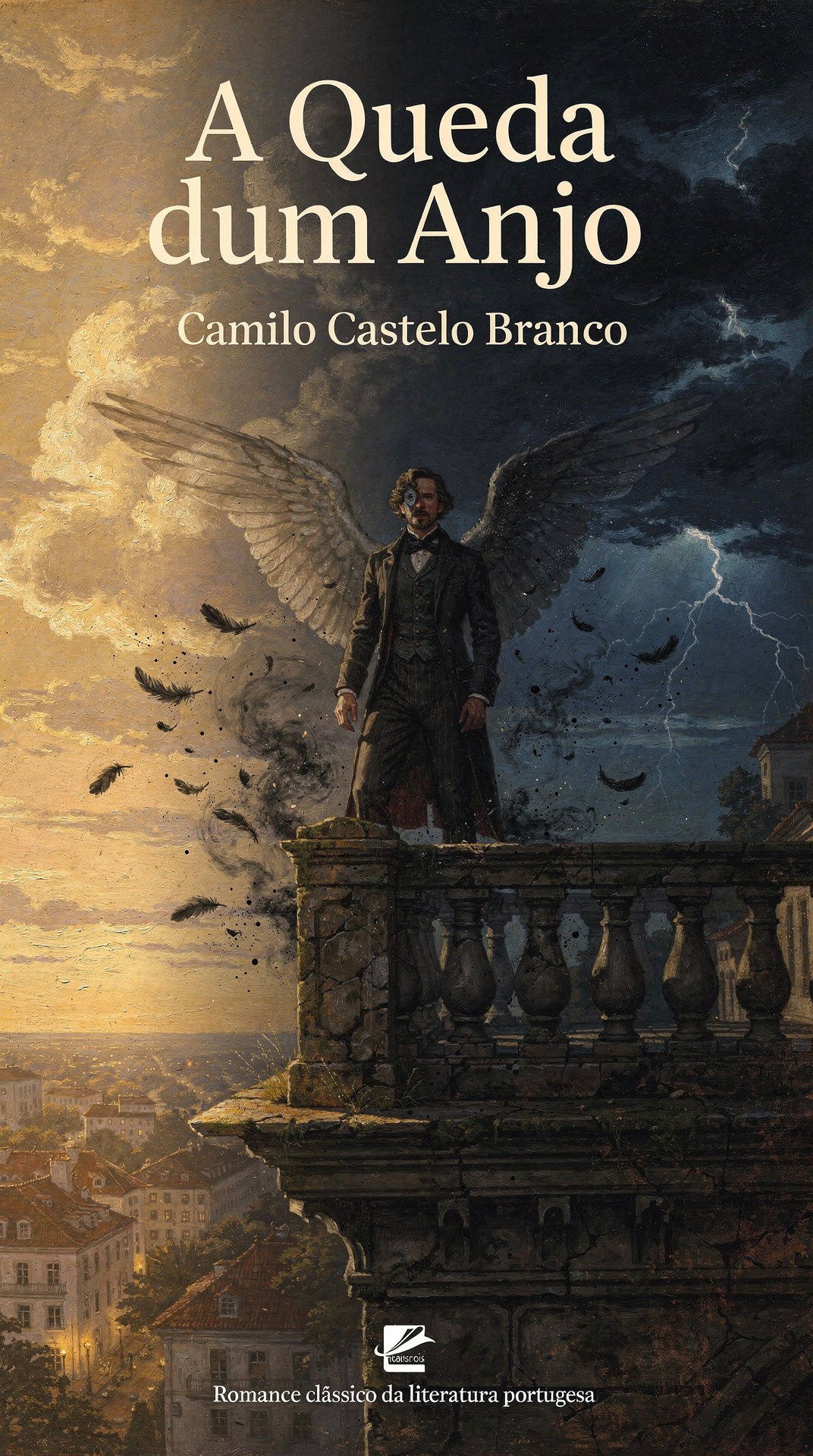 Capa do livro A Queda dum Anjo