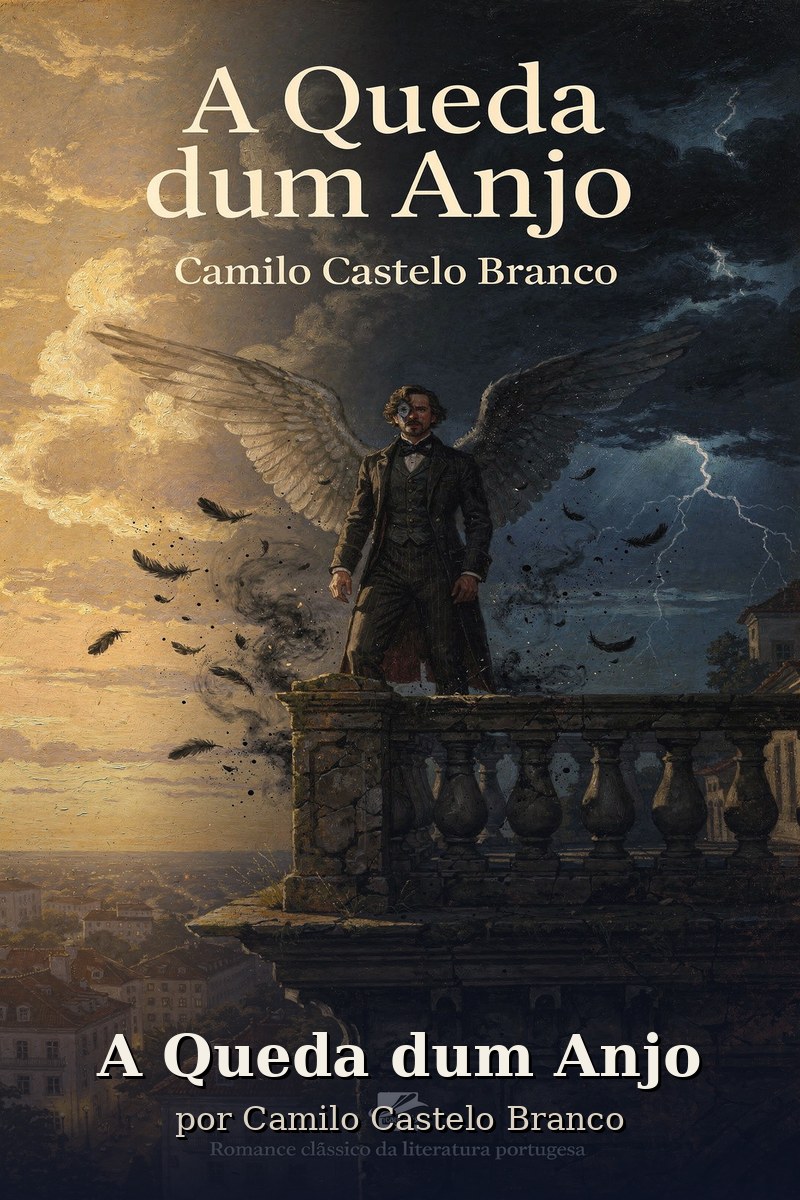 Capa do livro A Queda dum Anjo