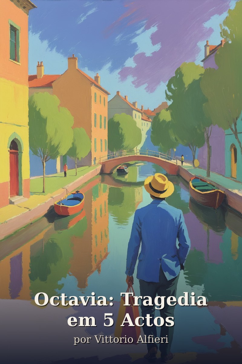 Capa do livro Octavia: Tragedia em 5 Actos