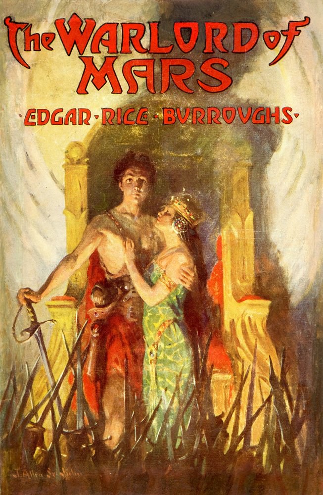 Capa do livro The warlord of Mars