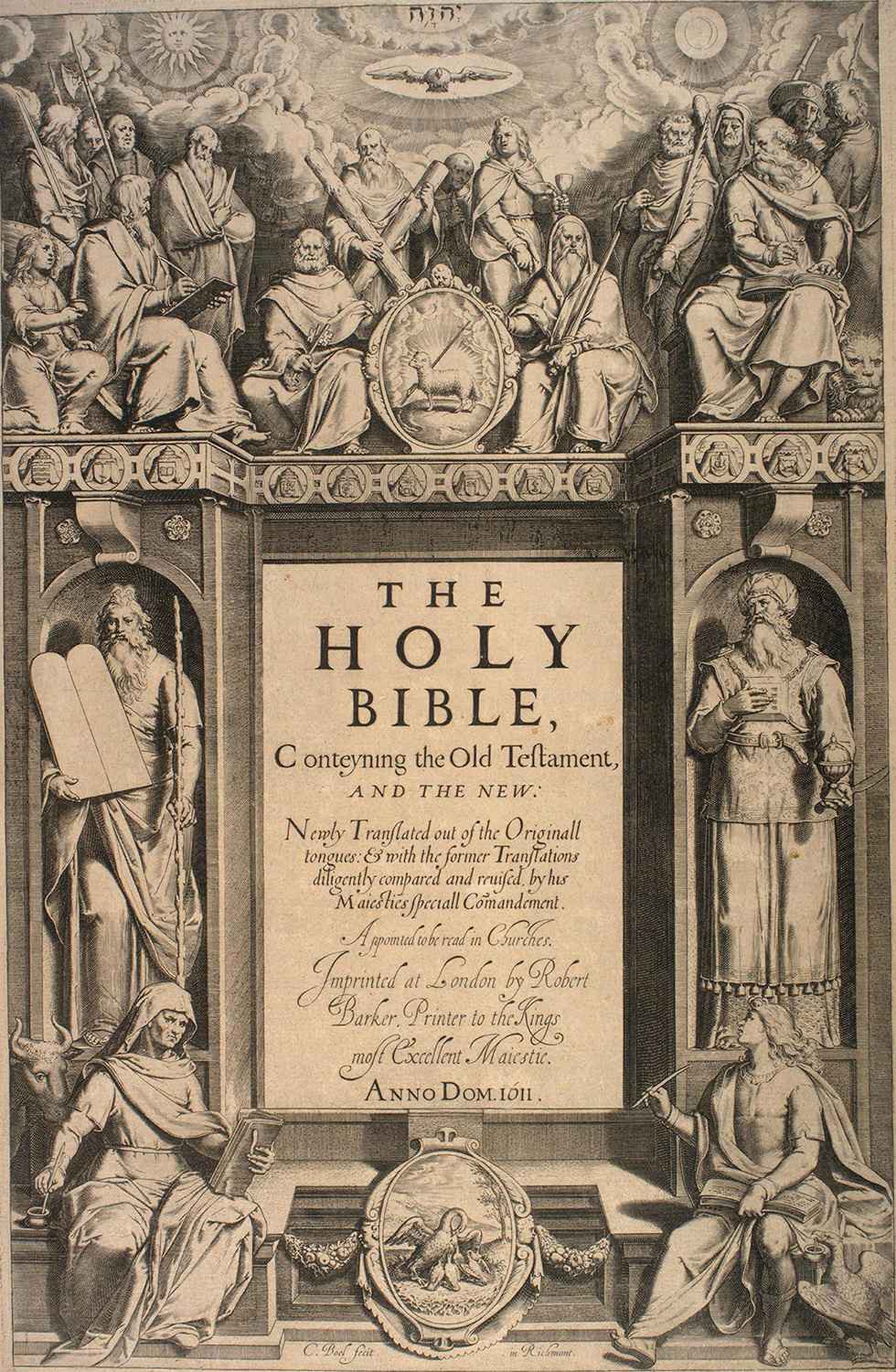 Capa do livro The King James Version of the Bible