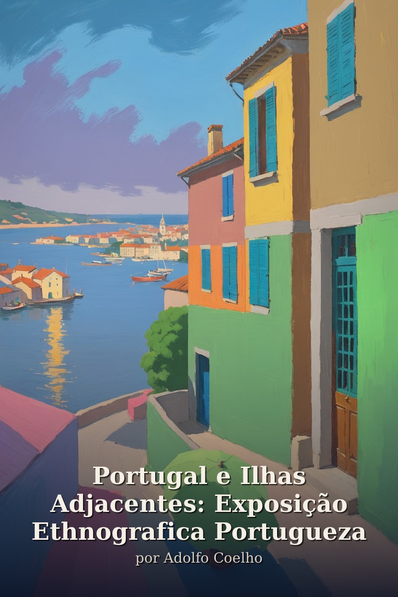 Capa do livro Portugal e Ilhas Adjacentes: Exposição Ethnografica Portugueza