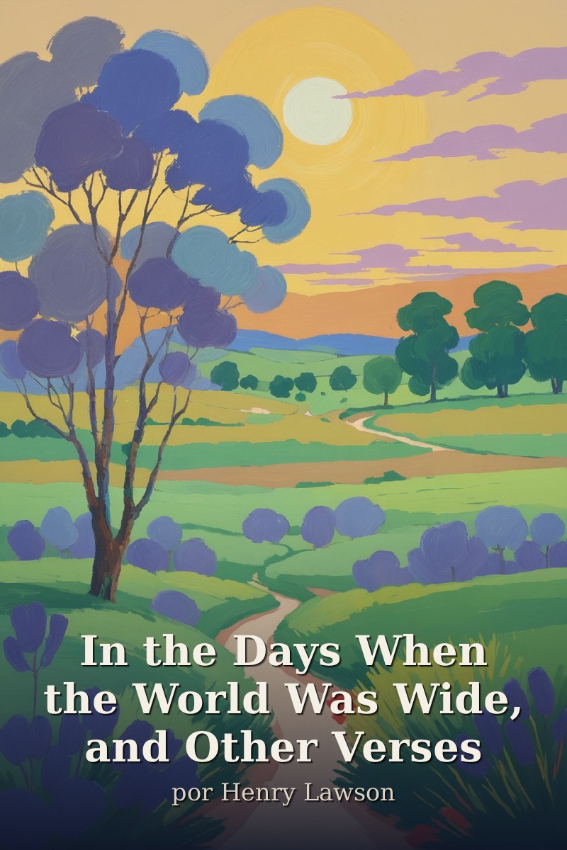 Capa do livro In the Days When the World Was Wide, and Other Verses
