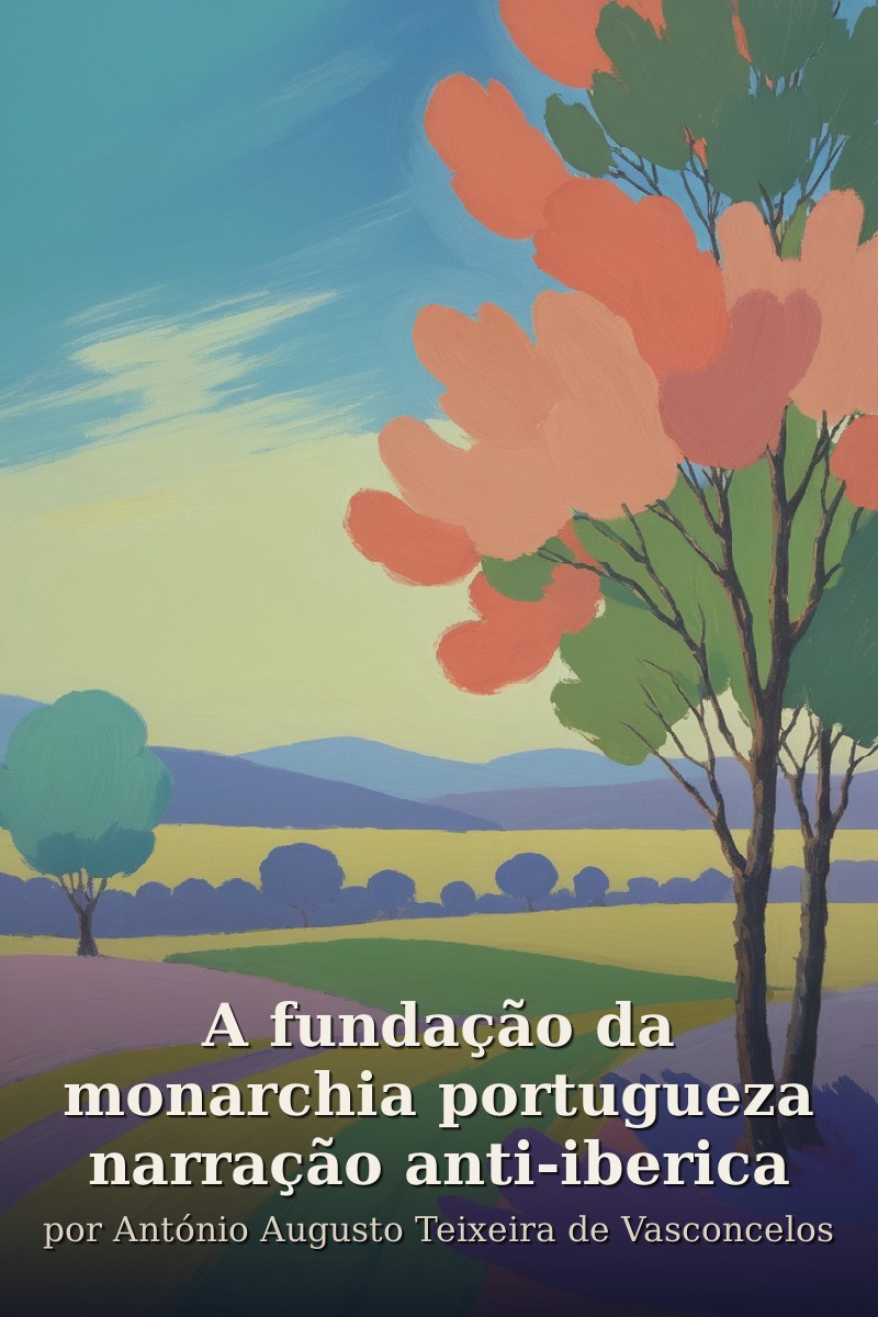Capa do livro A fundação da monarchia portugueza narração anti-iberica