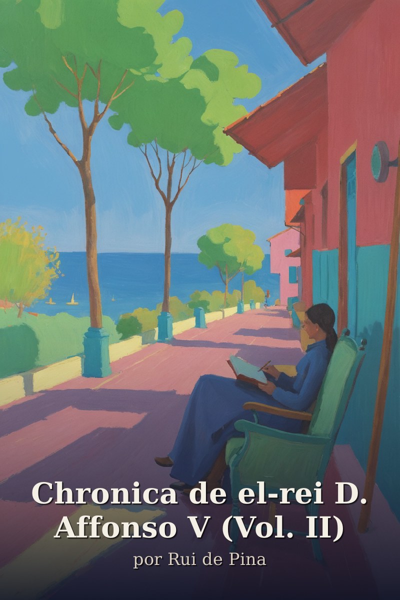 Capa do livro Chronica de el-rei D. Affonso V (Vol. II)