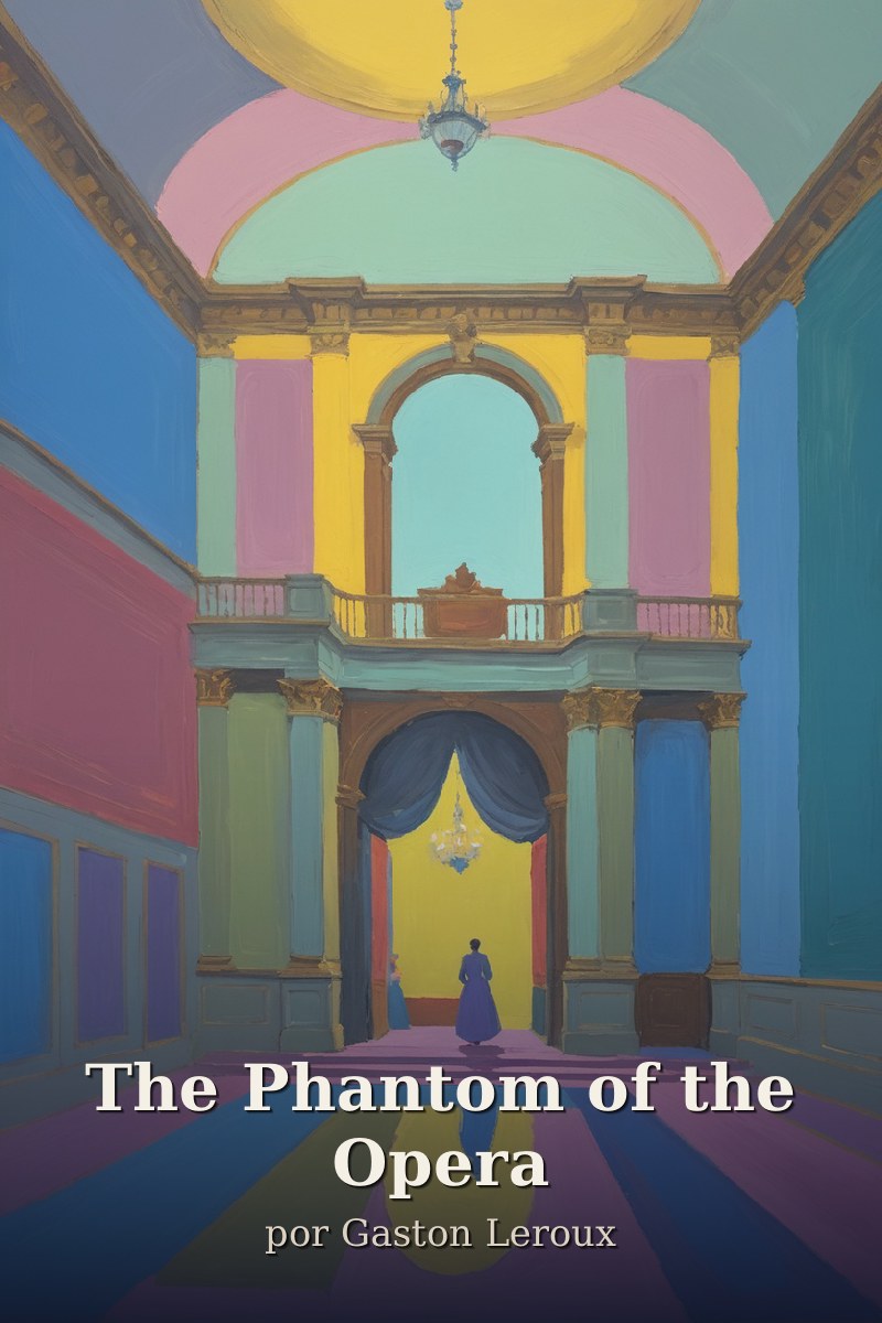 Capa do livro The Phantom of the Opera