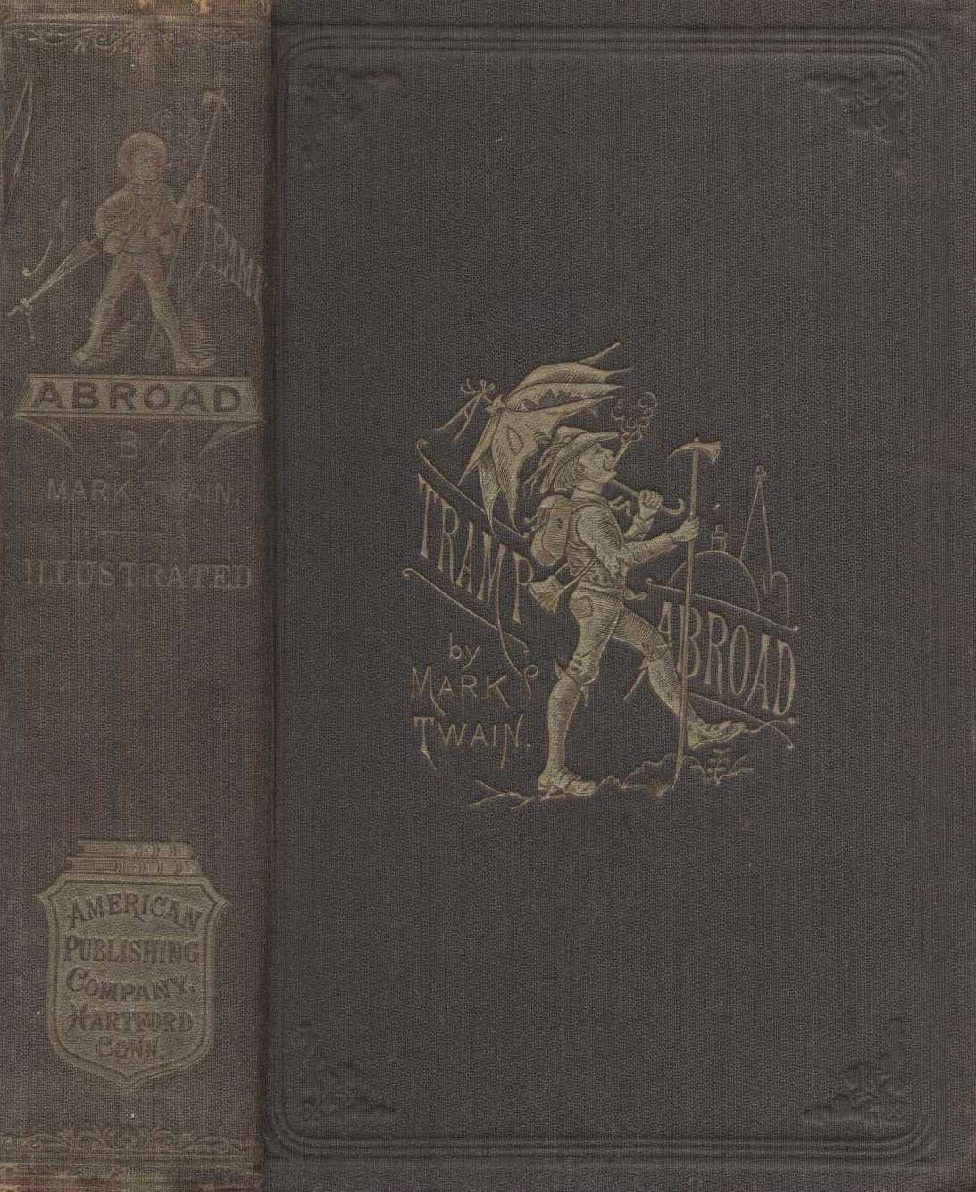 Capa do livro A Tramp Abroad