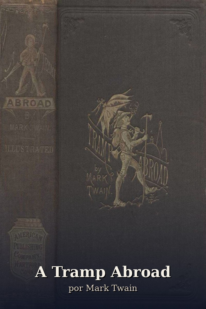 Capa do livro A Tramp Abroad
