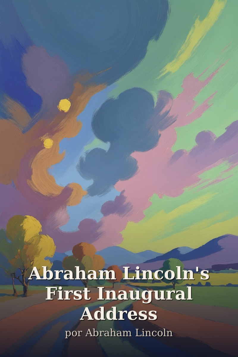 Capa do livro Abraham Lincoln's First Inaugural Address