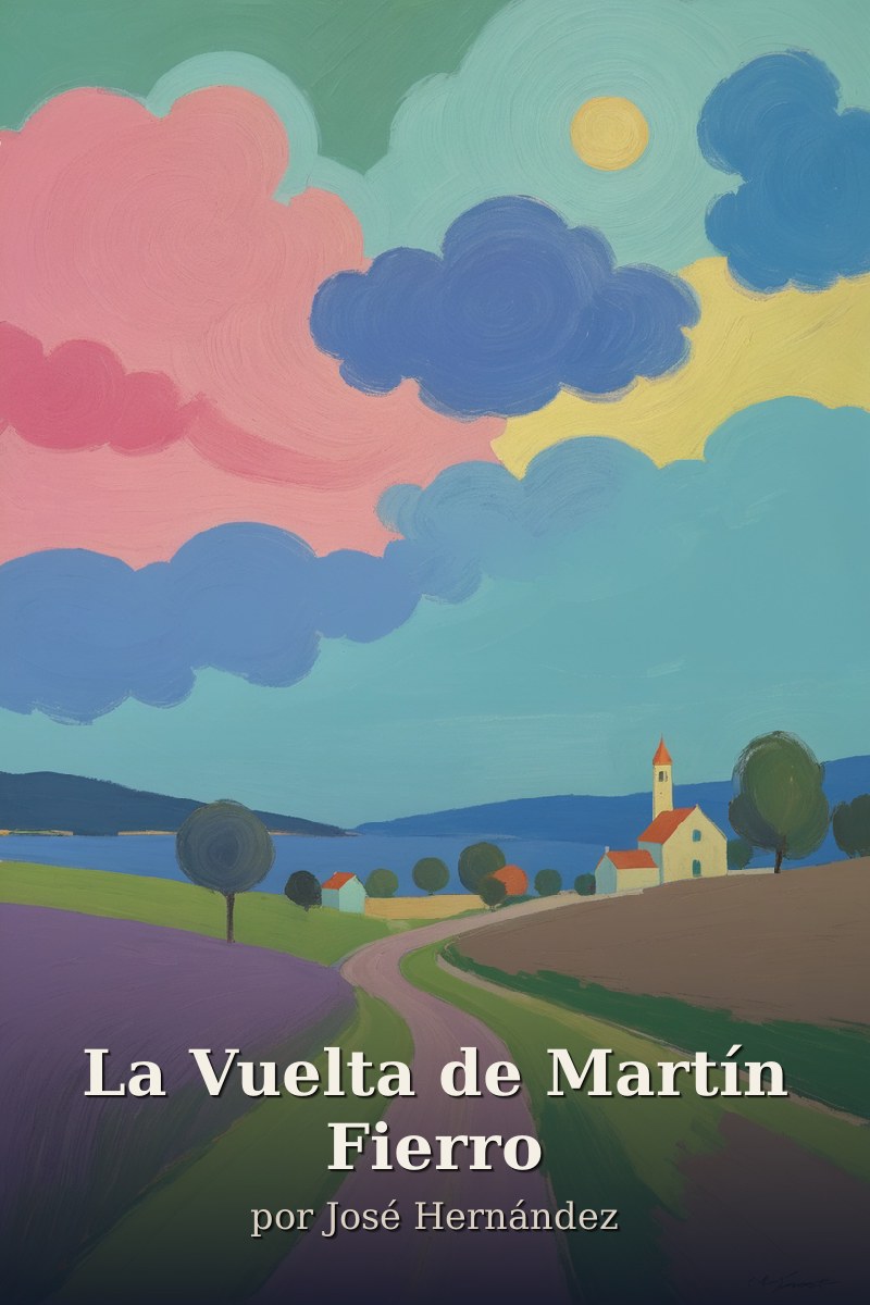 Capa do livro La Vuelta de Martín Fierro