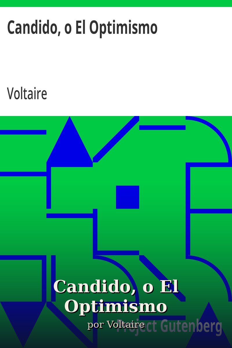 Capa do livro Candido, o El Optimismo