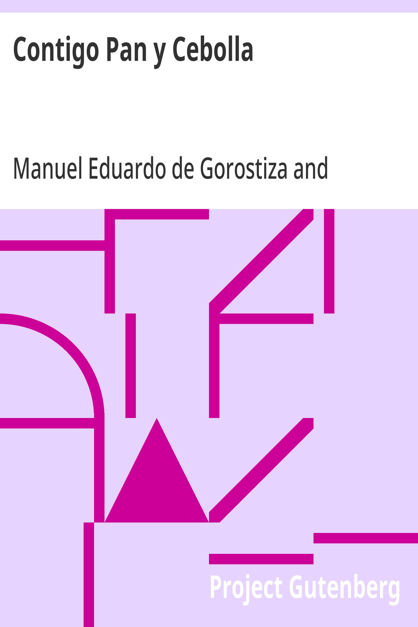 Capa do livro Contigo Pan y Cebolla