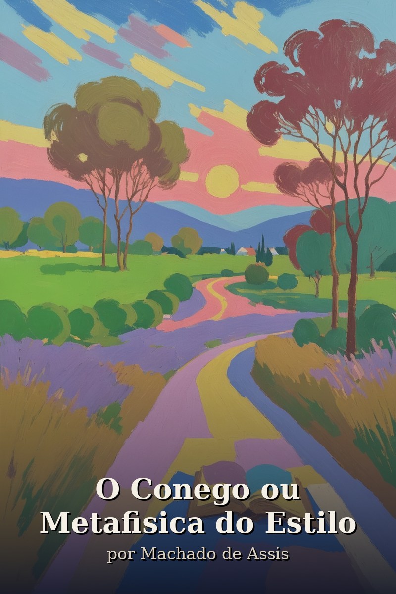 Capa do livro O Conego ou Metafisica do Estilo