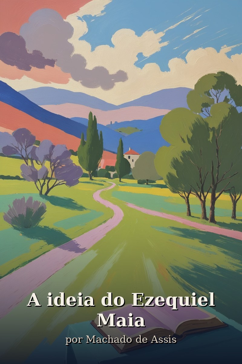 Capa do livro A ideia do Ezequiel Maia